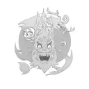 Studio Ghibli  tattoo design idea