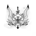 rebel tattoo design idea