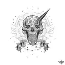 rebel tattoo design idea