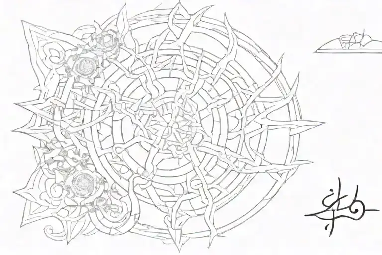 gojo satoru symbol tattoo design idea