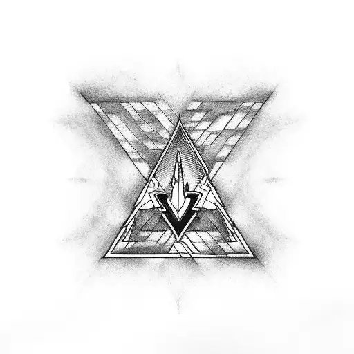 eminem triangle  tattoo design idea