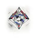 eminem triangle tattoo design idea