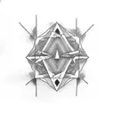 eminem triangle  tattoo design idea