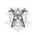 eminem triangle  tattoo design idea