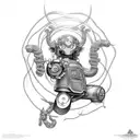 full metal alchemist  tattoo design idea