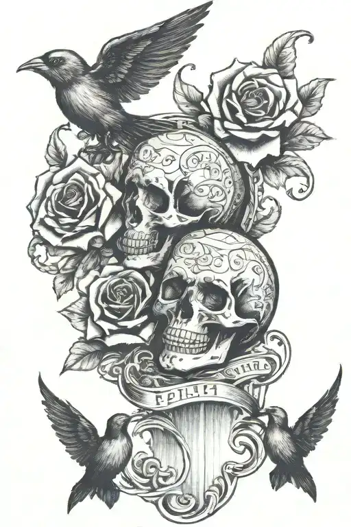 faith deceased loved ones getting money paying respect tattoo design idea