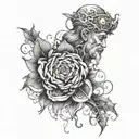 leonardo da vinci art work tattoo design idea