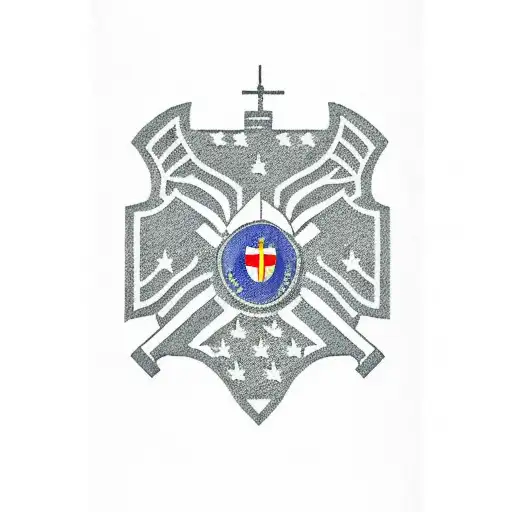 82nd airborne infantry  tattoo design idea