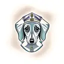 Dachshund  tattoo design idea