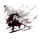 Alucard from Hellsing Anime tattoo design idea