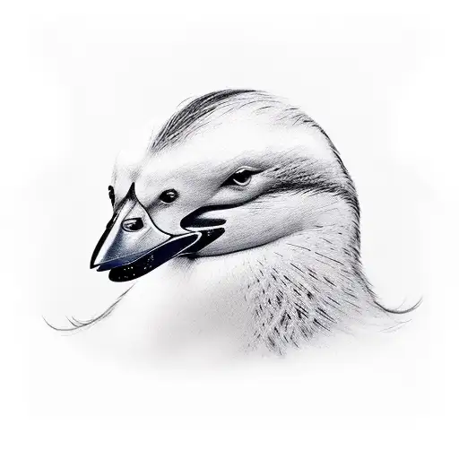 pato tattoo design idea