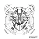 Mass Effect N7 tattoo design idea