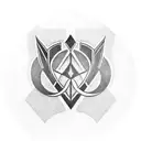 Mass Effect N7  tattoo design idea