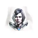 Mass Effect N7 Shepard tattoo design idea