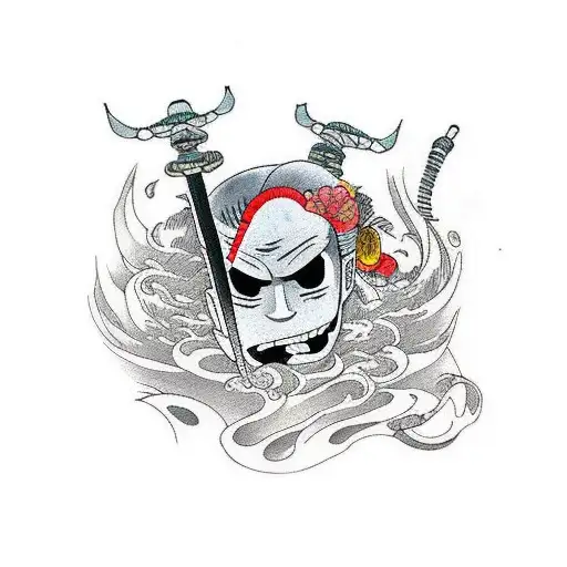 zoro tattoo design idea