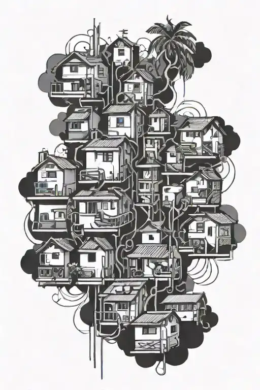 Favela Phrases tattoo design idea