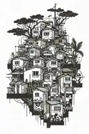 Favela Phrases tattoo design idea