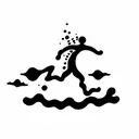 diving tattoo design idea