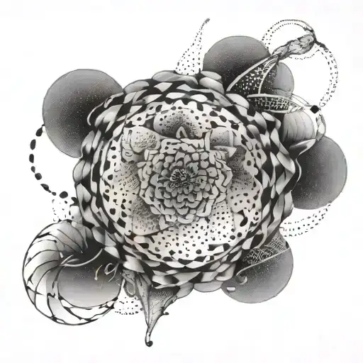 mind over matter tattoo design idea