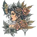 femdom tattoo design idea