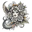 femdom tattoo design idea