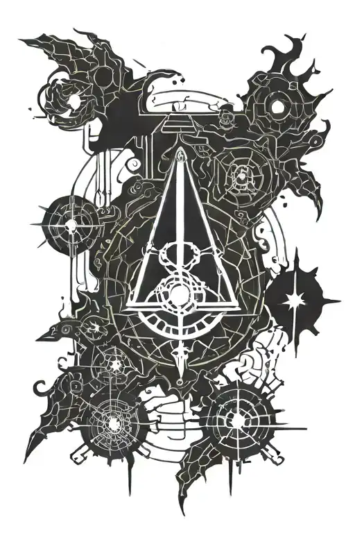 bloodborne inspired tattoo tattoo design idea