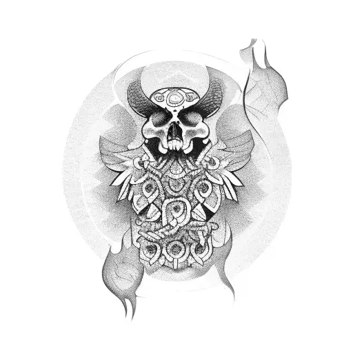 cuervo tattoo design idea
