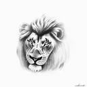 A black and grey tattoo of a rugby player honoring their brother with a lion and eagle motif tattoo design idea