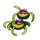 carnivorous plants  tattoo design idea