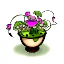 carnivorous plants  tattoo design idea