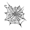 Spider Web tattoo design idea