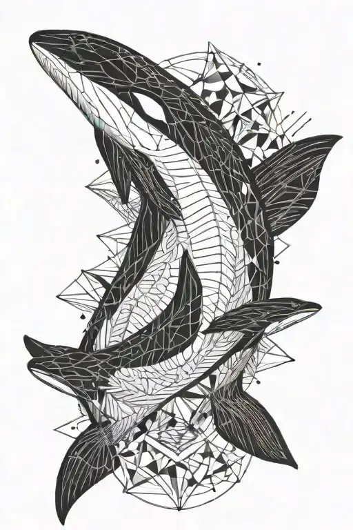 orca, cool,scary,  tattoo design idea