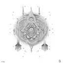 umbanda tattoo design idea