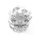 karma tattoo design idea