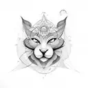 karma tattoo design idea