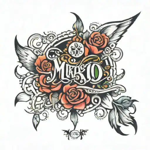Mark 10:9 tattoo design idea