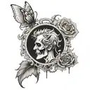 mark 10:9 tattoo design idea