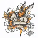 Mark 10:9 tattoo design idea