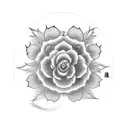 love kanji tattoo design idea