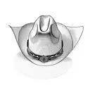 cowboy hat Luke combs tattoo design idea