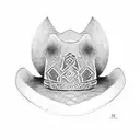 cowboy hat Luke combs tattoo design idea