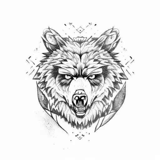 How To Draw A Werewolf Tattoo, Werewolf Tattoo, Step by Step, Drawing  Guide, by Dawn - DragoArt