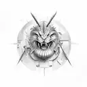  I can do all things through Christ which strengtheneth me tattoo design idea