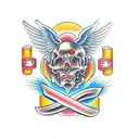  I can do all things through Christ which strengtheneth me tattoo design idea