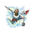  I can do all things through Christ which strengtheneth me tattoo design idea