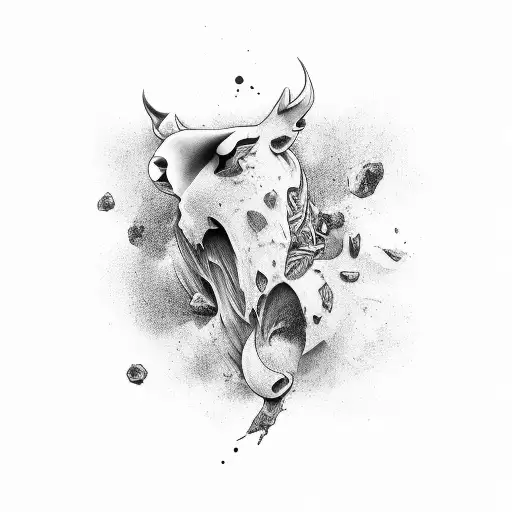 milky tattoo design idea