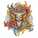 SH tattoo design idea