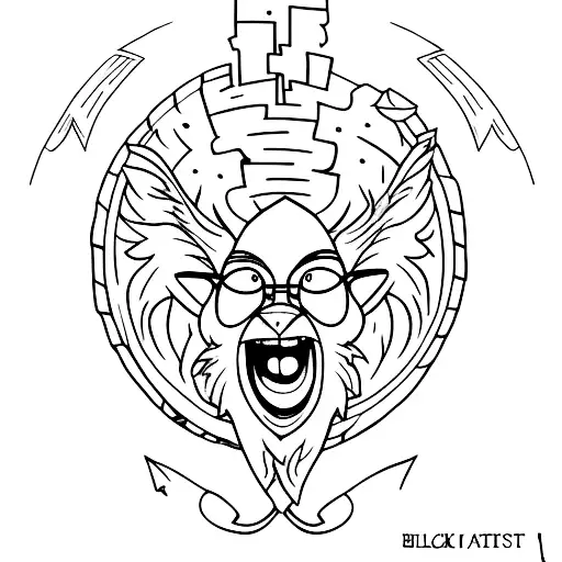 Harry potter narnia  tattoo design idea