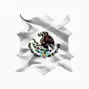 flags México, Bolivia tattoo design idea