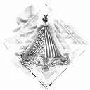 flags México, Bolivia tattoo design idea